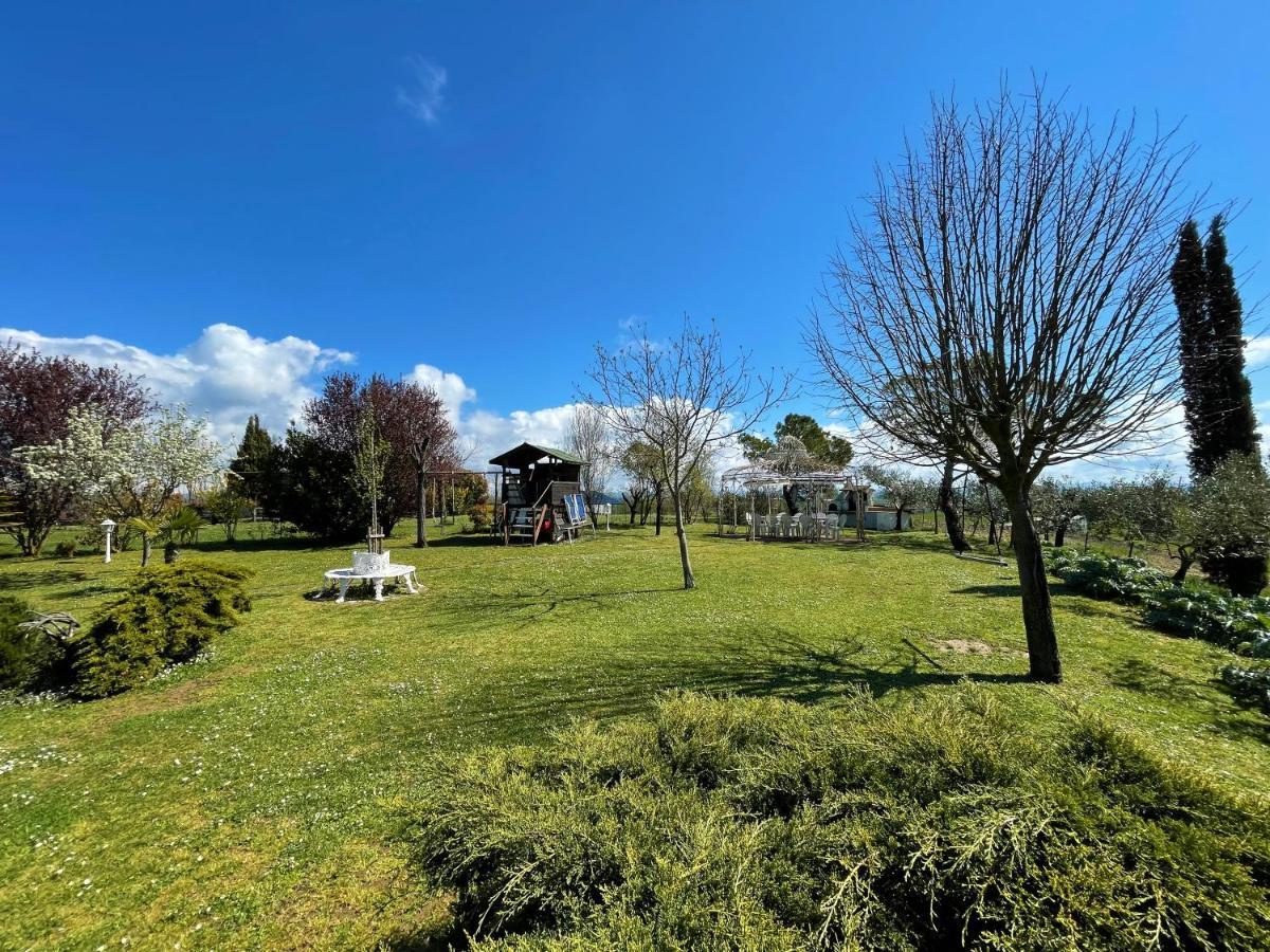 Appartamento Con Piscina E Giardino A シエーナ エクステリア 写真